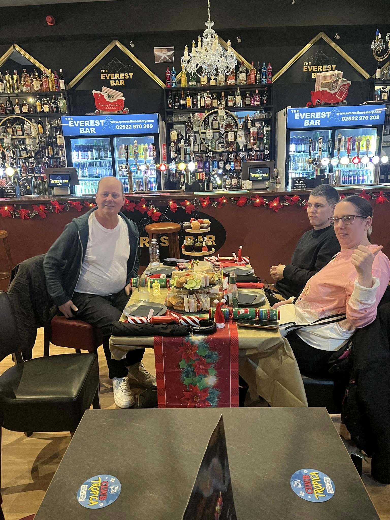 Group bookings at The Everest Bar & Eatery