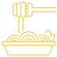 Rice and noodles icon